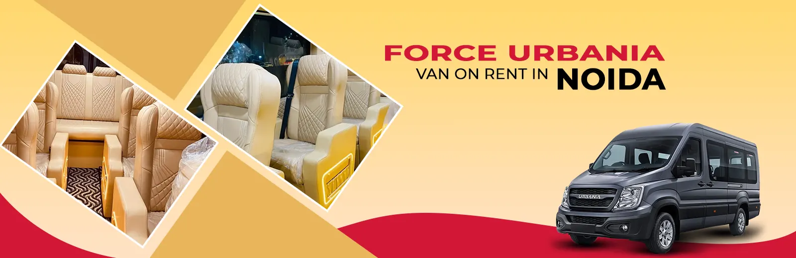 Force Urbania Van on Rent in Noida