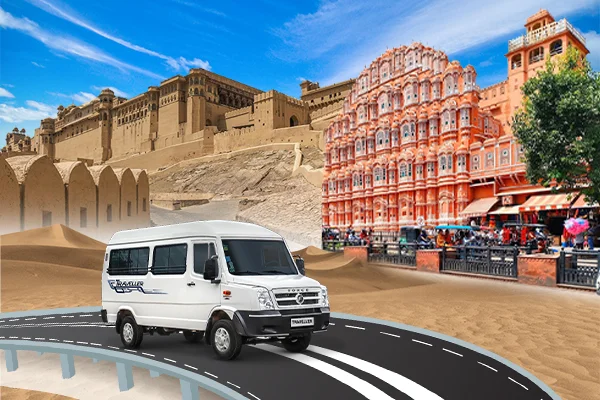 Faridabad to Jaipur Tempo Traveller Faridabad to Jaipur Tempo Traveller