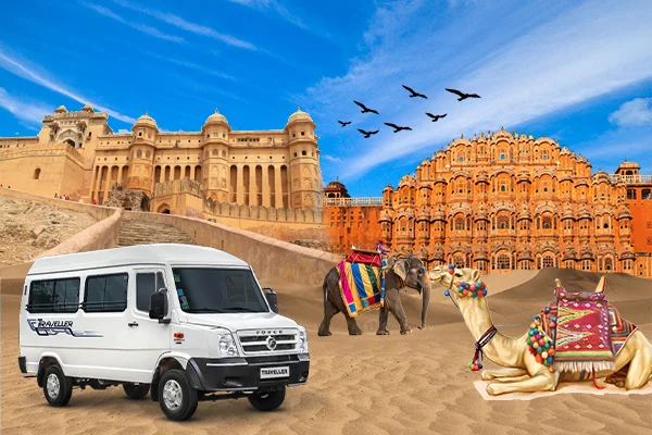 Noida to Jaipur Tempo Traveller Noida to Jaipur Tempo Traveller