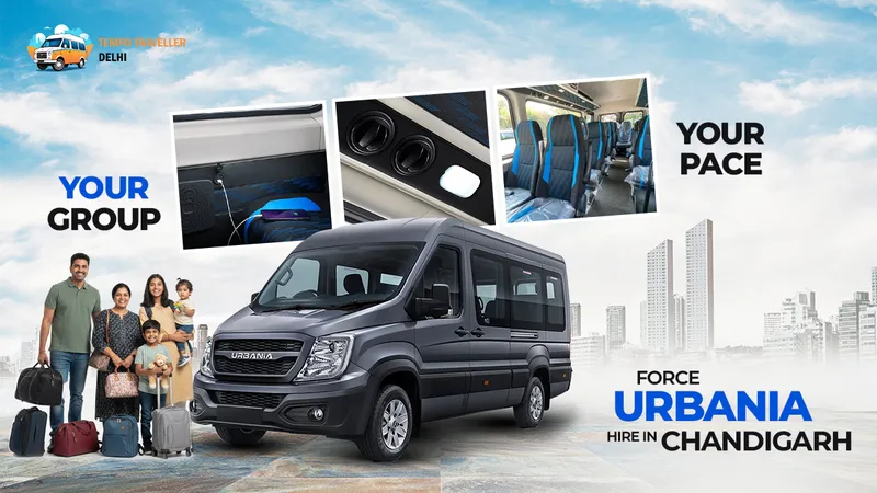 Urbania Van Hire in Chandigarh Urbania Van Hire in Chandigarh
