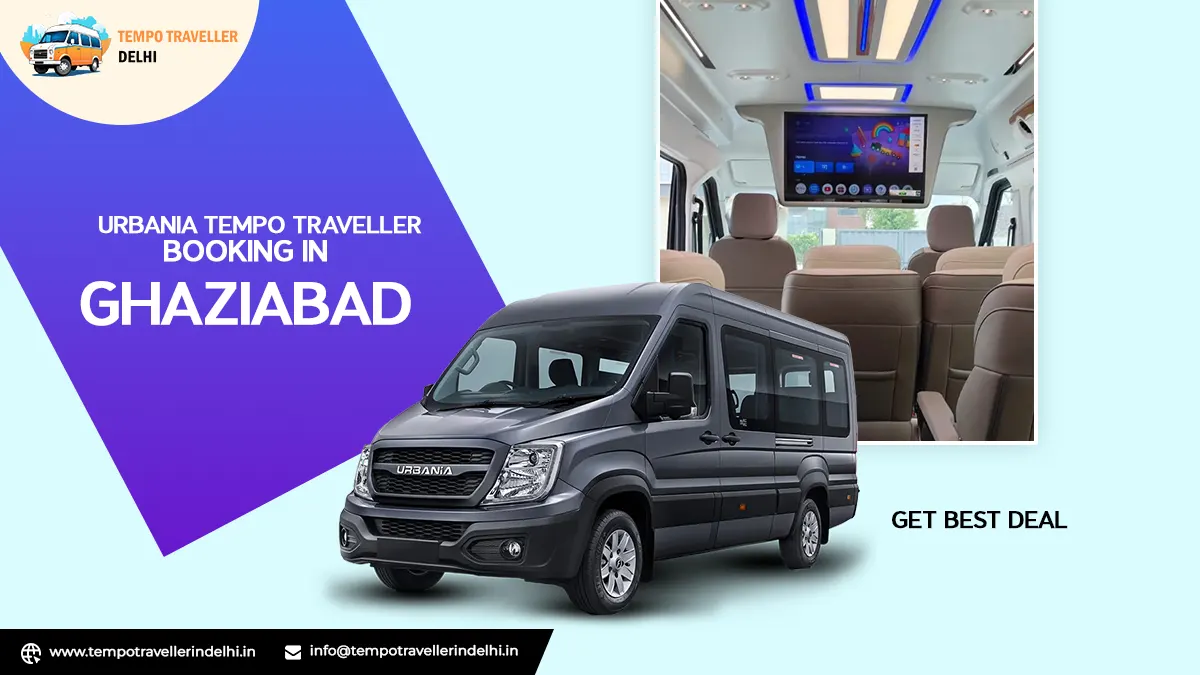Urbania Tempo Traveller Booking in Ghaziabad