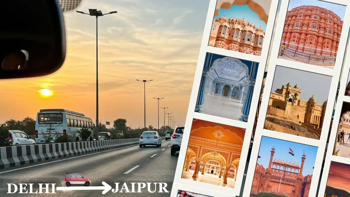 How to reach Jaipur from Delhi?
