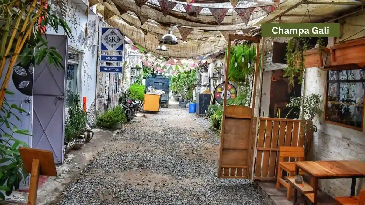 Champa Gali one of the best places to visit in Delhi in winter Champa Gali one of the best places to visit in Delhi in winter