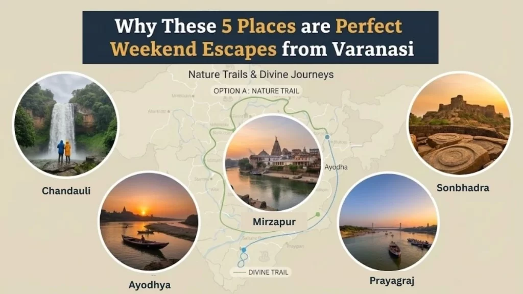 Perfect Weekend Escapes from Varanasi