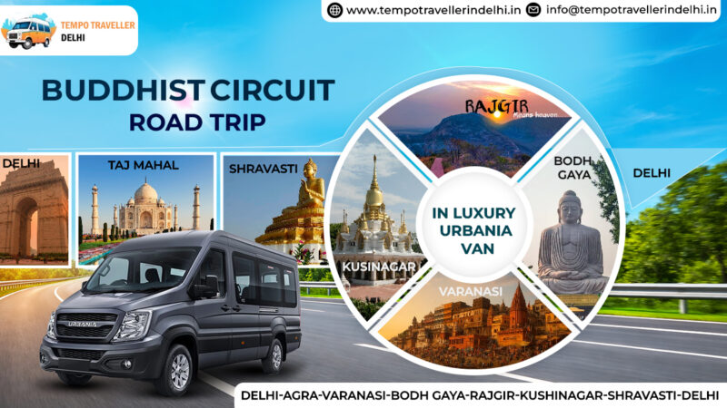 Buddhist Tour in India by Luxury Urbania Van