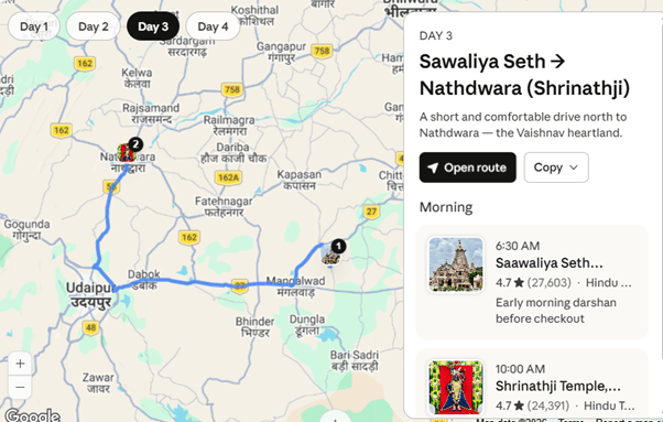 Rajasthan Pilgrimage circuit day 3