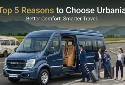 why book urbania vans on rent