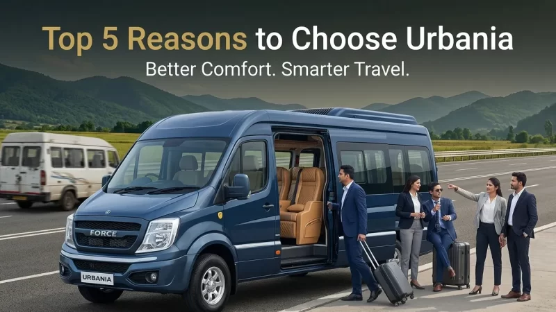 Top 5 Reasons to Book Urbania instead of a MiniBus