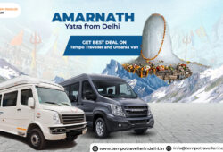 Amarnath Yatra package from Delhi by tempo traveller