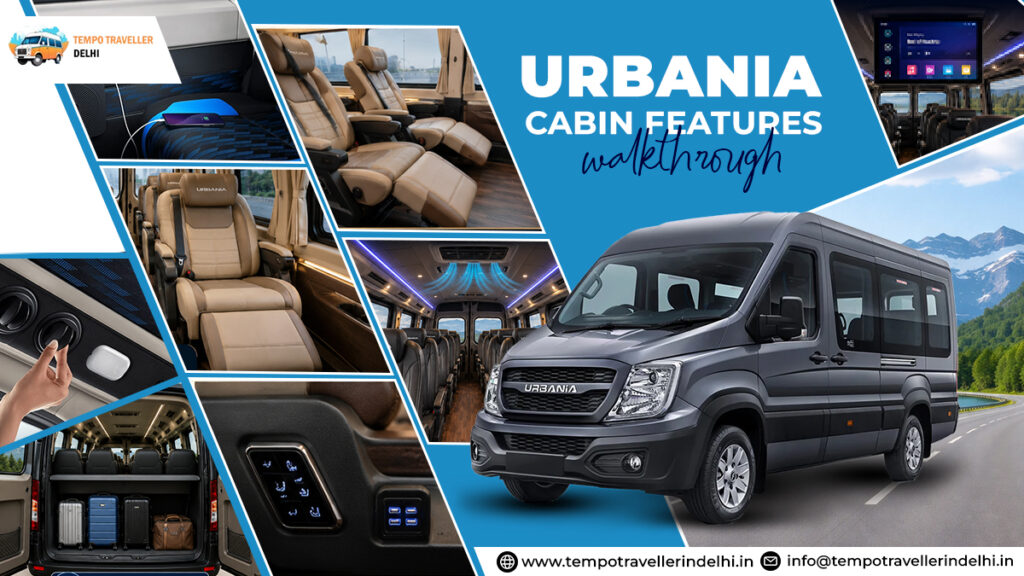 Urbania van Interior fearures walkthrough