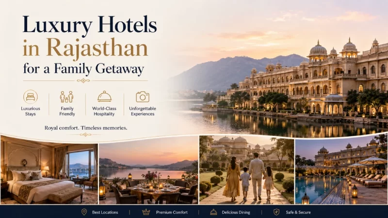 10 Luxury Hotels in Rajasthan for a Family Getaway